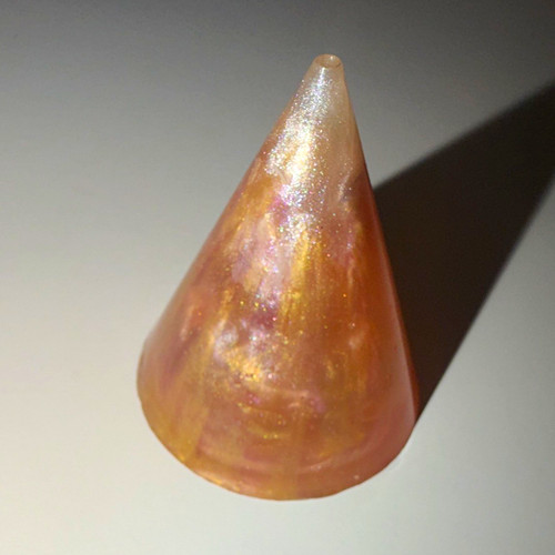 Iridescent spiral cone sea - iridescent,